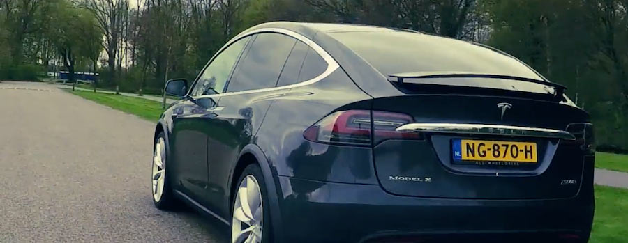 Rijimpressie Tesla Model X: een mooie, snelle variant.